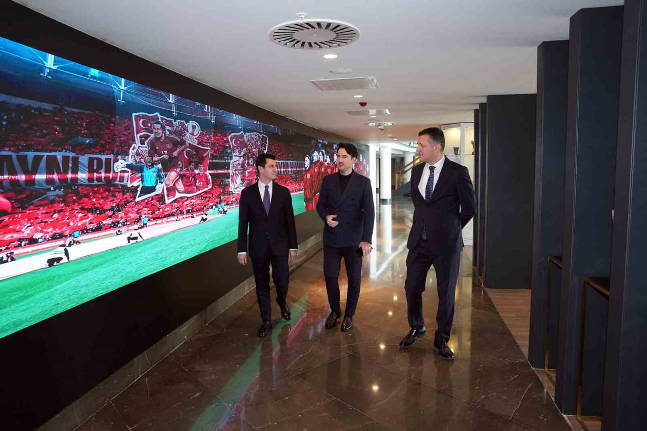 MİLLİ EĞİTİM BAKAN YARDIMCISI MUHAMMET BİLAL MACİT, TÜRKİYE FUTBOL FEDERASYONU BAŞDANIŞMANI YUSUF...