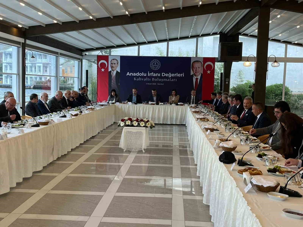 MİLLİ EĞİTİM BAKANI YUSUF TEKİN, "ANADOLU İRFANI DEĞERLERİ KAHVALTI BULUŞMALARI" PROGRAMINDA SİVİL...