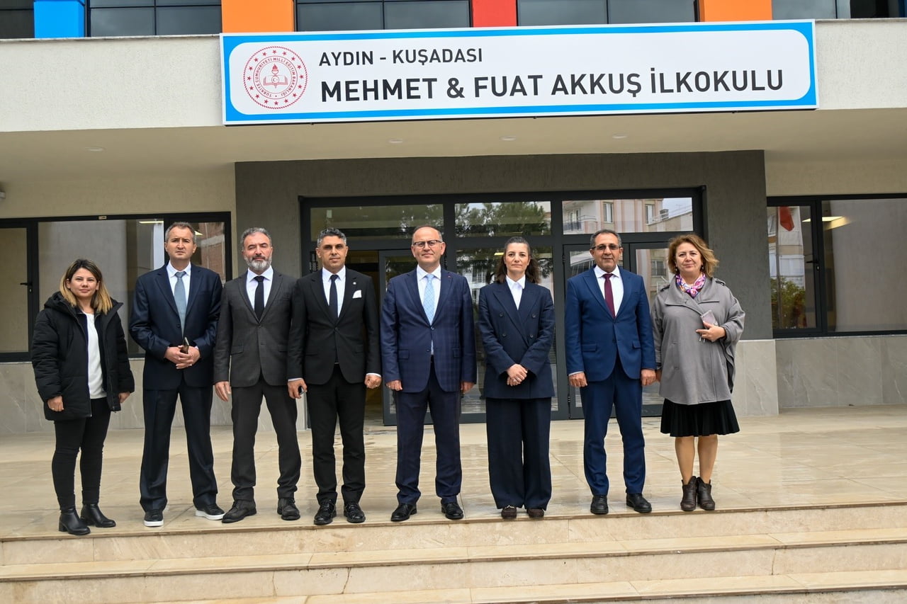 MİLLİ EĞİTİM BAKANLIĞI İNŞAAT VE EMLAK GENEL MÜDÜRÜ AYNUR GÖKALP DURNA, AYDIN’DA YAPIMI SÜREN YENİ...