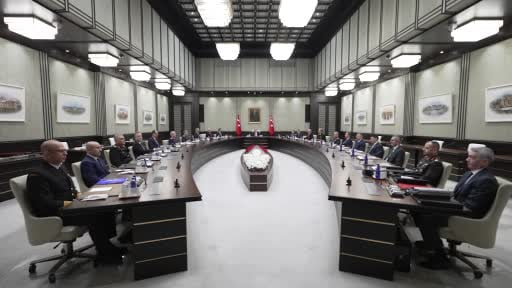 Milli Güvenlik Kurulu, Cumhurbaşkanı Erdoğan'ın başkanlığında toplandı