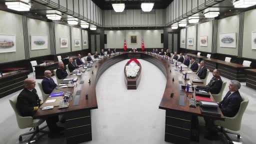 Milli Güvenlik Kurulu, Cumhurbaşkanı Erdoğan'ın başkanlığında toplandı