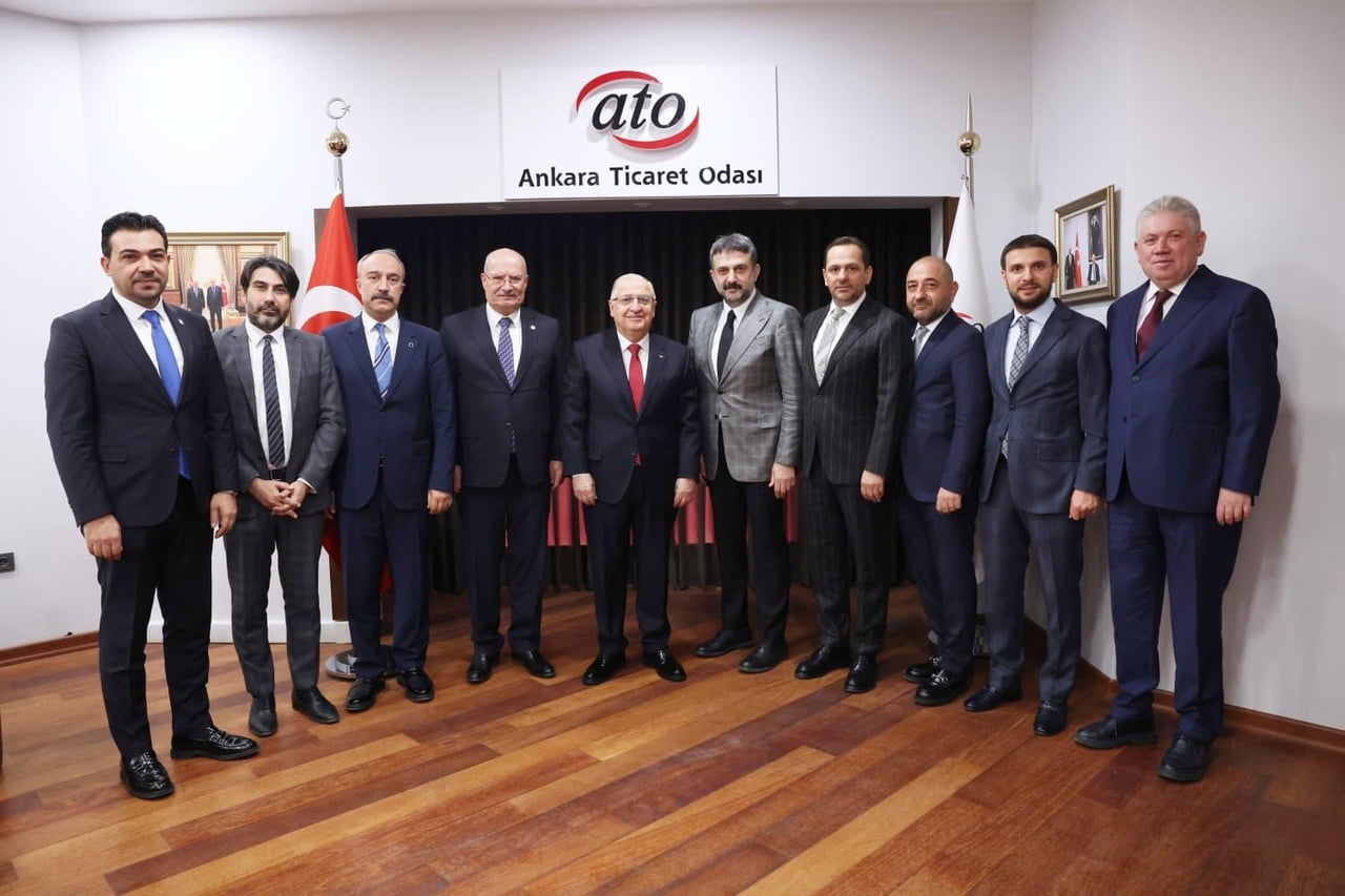 MİLLİ SAVUNMA BAKANI YAŞAR GÜLER, ANKARA TİCARET ODASI (ATO) BAŞKANI GÜRSEL BARAN’I ZİYARET...