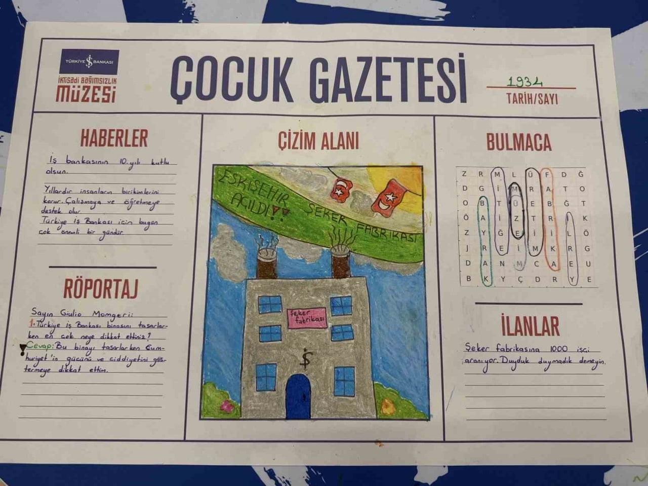 MİNİK SANATSEVERLER 23 NİSAN ULUSAL EGEMENLİK VE ÇOCUK BAYRAMI’NI İŞ SANAT’IN MÜZELERİNDEKİ...
