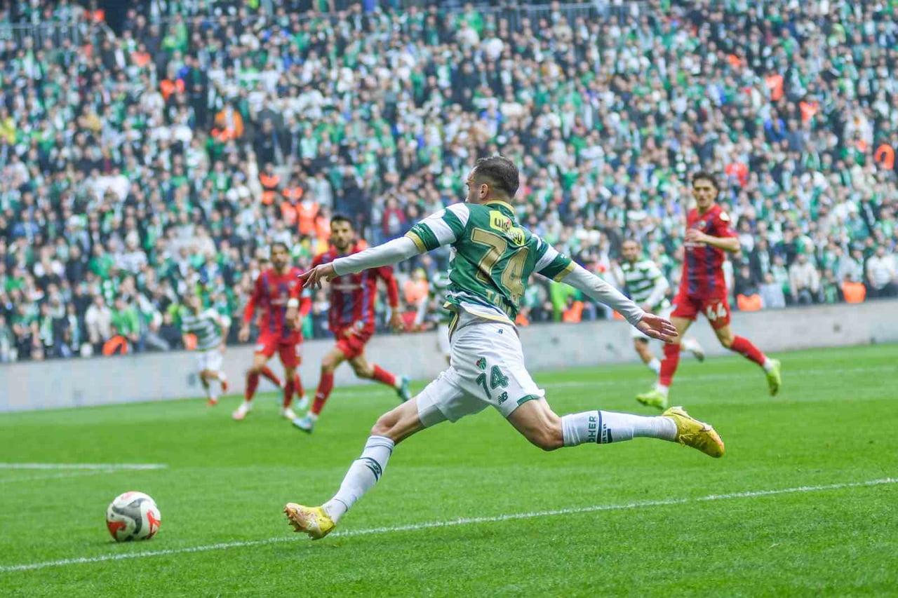 NESİNE 2. LİG KIRMIZI GRUP 31. HAFTASINDA BURSASPOR, SAHASINDA KARŞILAŞTIĞI MARDİN 1969 SPOR’U 2-0...