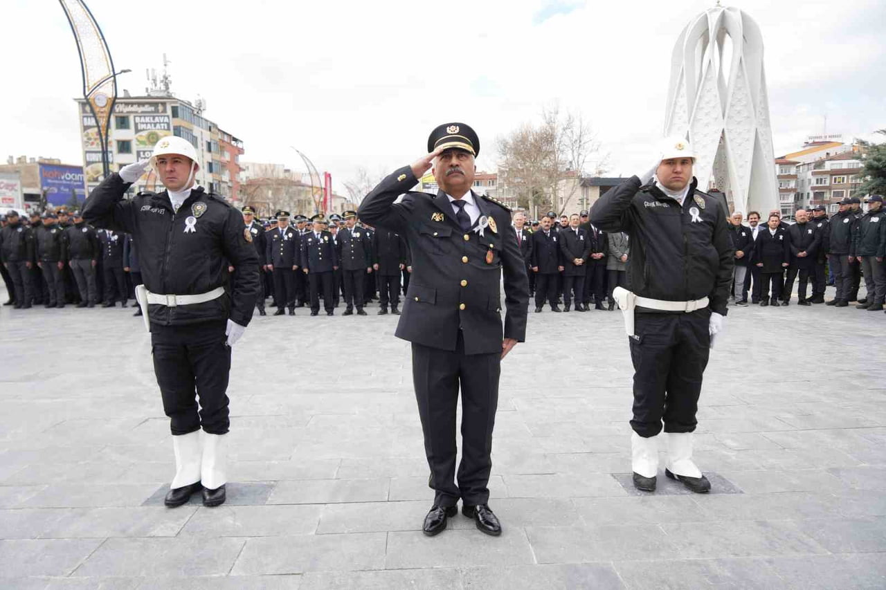 NİĞDE’DE TÜRK POLİS TEŞKİLATI’NIN 181. KURULUŞ YIL DÖNÜMÜ DÜZENLENEN TÖRENLERLE...
