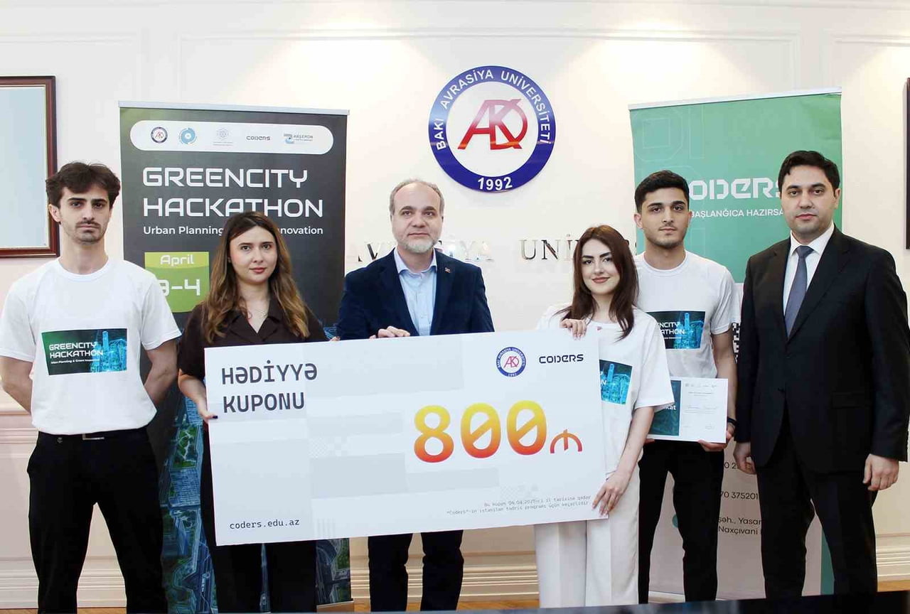 NİĞDE ÖMER HALİSDEMİR ÜNİVERSİTESİ, AZERBAYCAN’DA DÜZENLENEN GREENCİTY HACKATHON İNOVASYON...