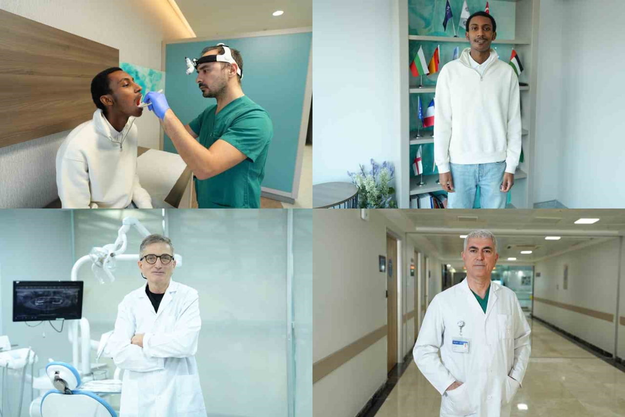 NİJERYA'DAN TÜRKİYE'YE GELEN  MUNIR BASHIR YUGUDA'NIN ÇENESİ 10 SAATLİK ZORLU OPERASYONDA TAMAMEN...