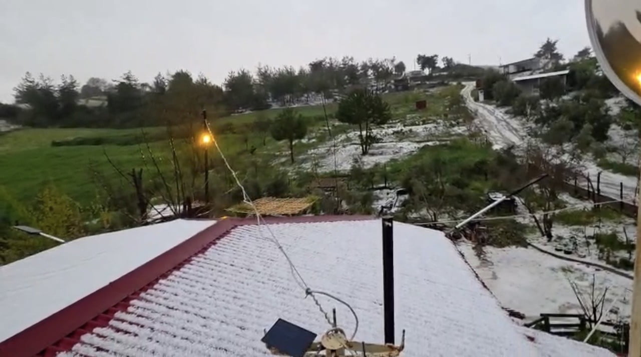 OSMANİYE DOLU YAĞIŞI