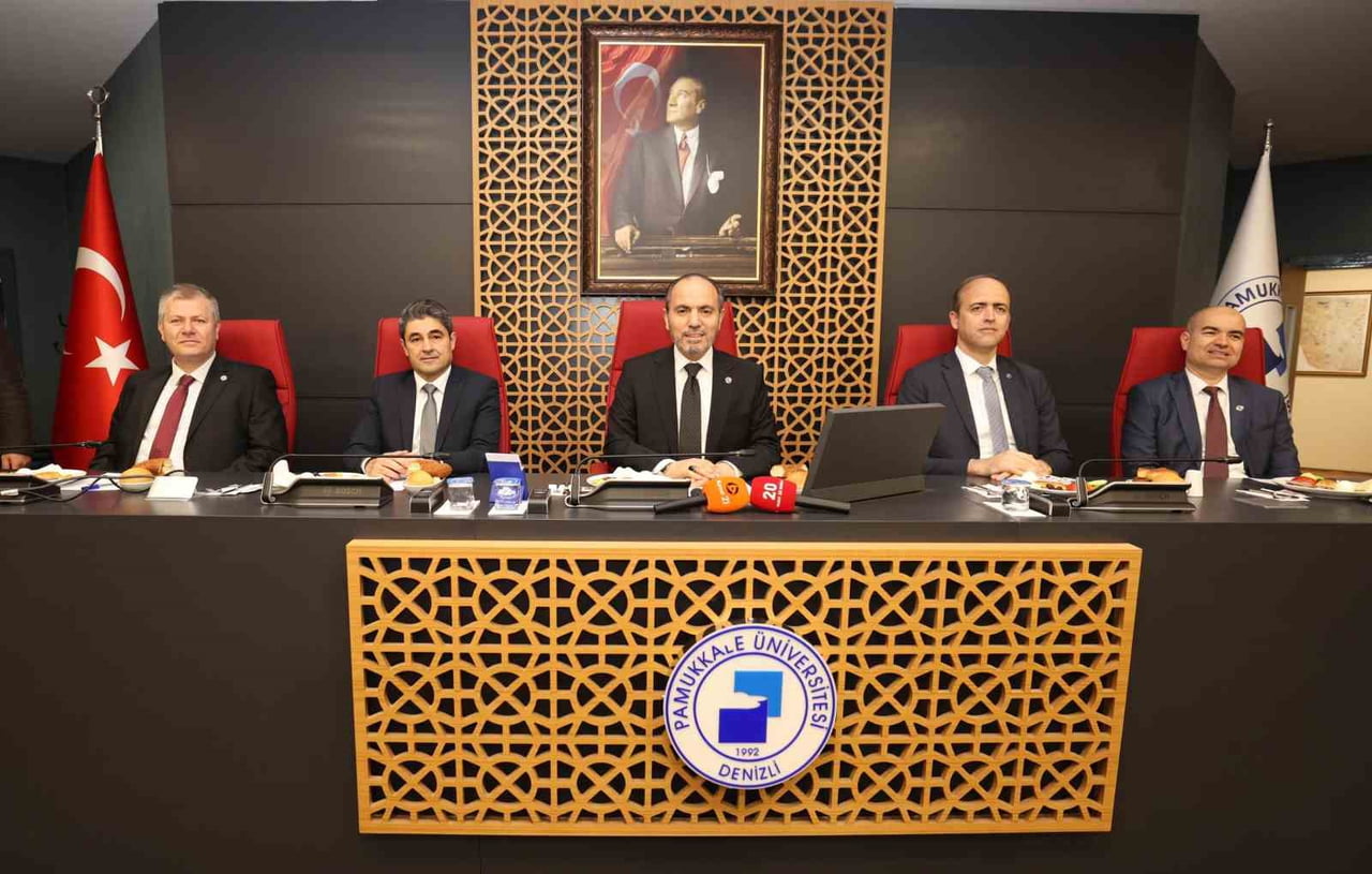 PAMUKKALE ÜNİVERSİTESİ (PAÜ) REKTÖRÜ PROF. DR. MAHMUD GÜNGÖR, GÖREVE BAŞLAMASININ ARDINDAN GEÇEN...