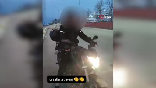 "İstanbul’a geliyorum, icraatlere devam" şeklinde video paylaştı, 5 motosiklet çaldı