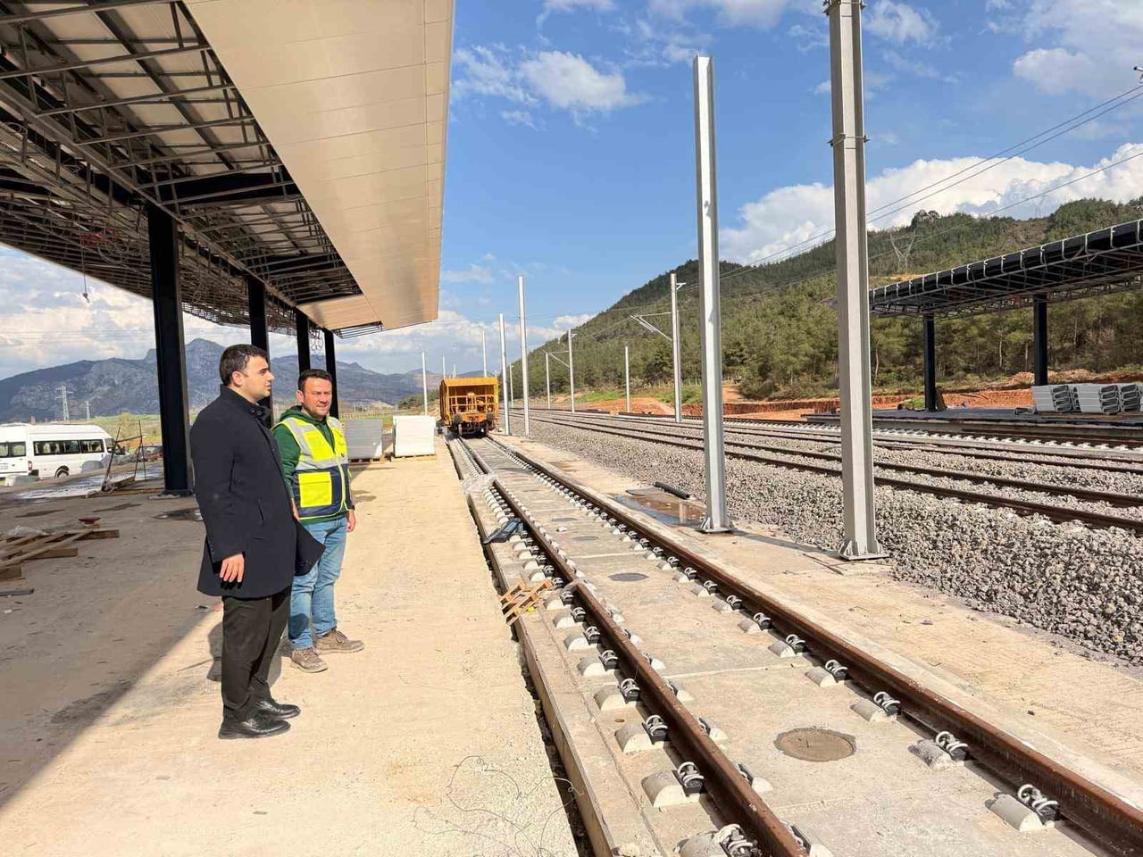 "OSMANELİ - BURSA - BANDIRMA HIZLI TREN HATTI PROJESİ" ÇALIŞMALARI YERİNDE İNCELENDİ