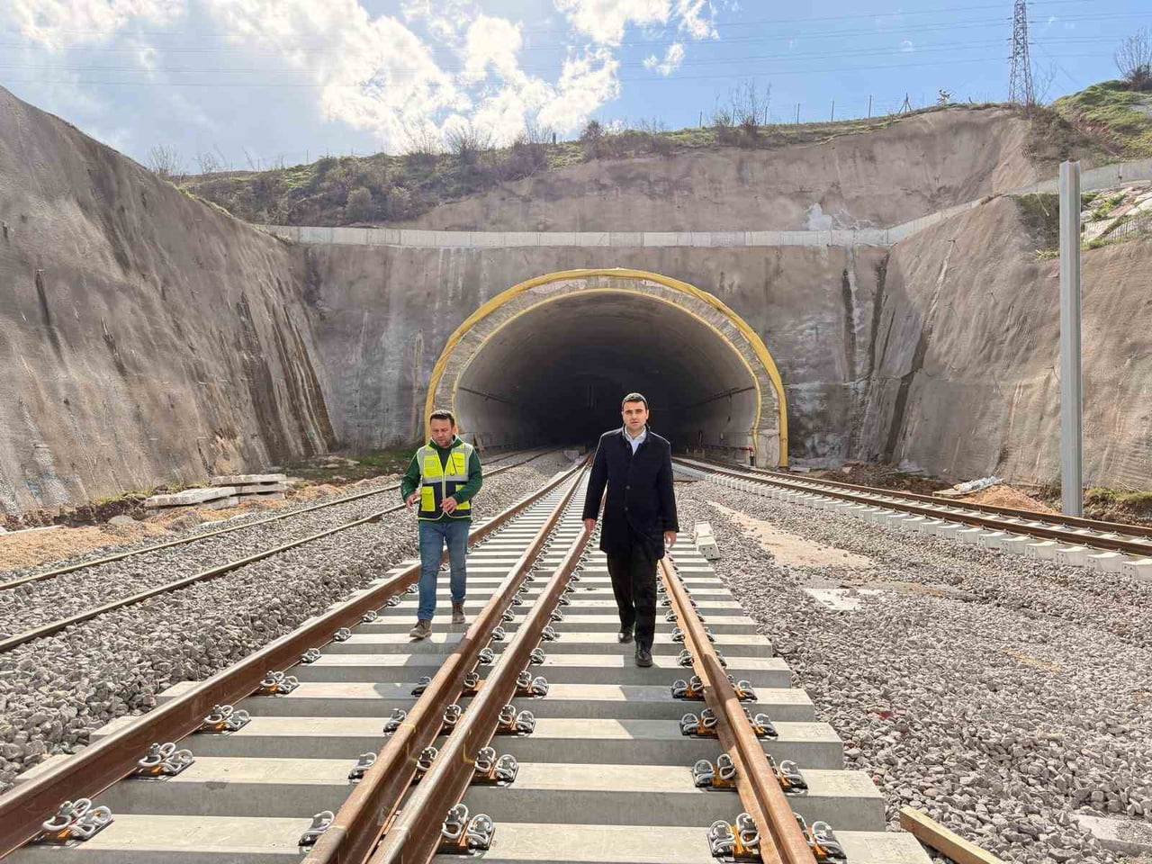 "OSMANELİ - BURSA - BANDIRMA HIZLI TREN HATTI PROJESİ" ÇALIŞMALARI YERİNDE İNCELENDİ