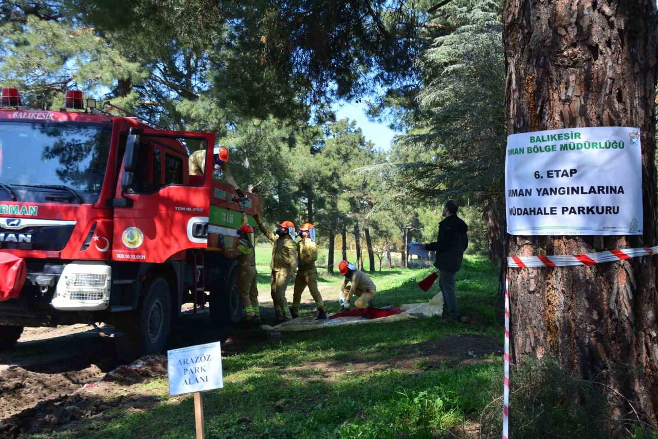 "TÜRKİYE ORMANCILIK YARIŞMALARI" BALIKESİR'DE GERÇEKLEŞTİ