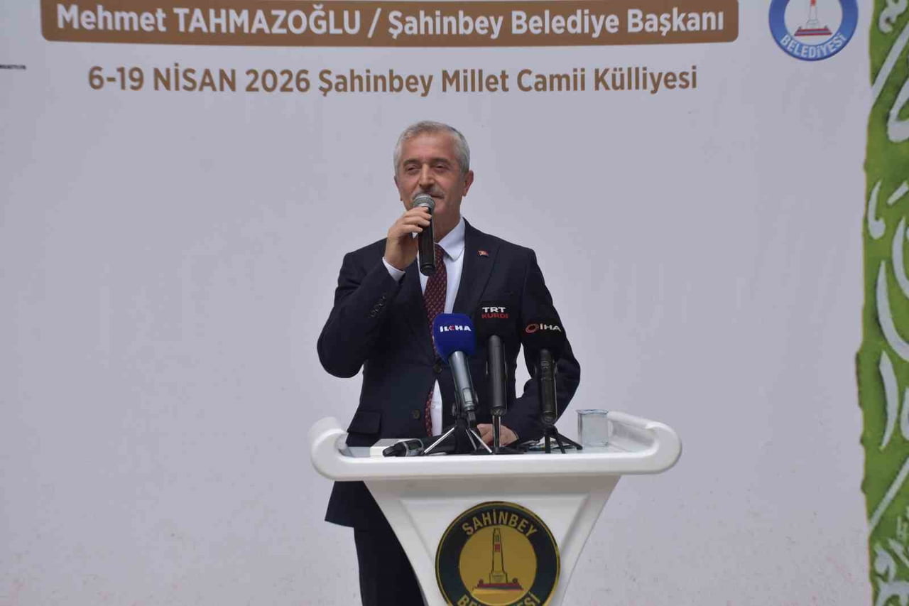 ŞAHİNBEY BELEDİYE BAŞKANI MEHMET TAHMAZOĞLU KONUŞMA YAPTI