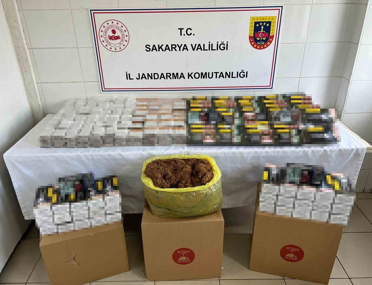 SAKARYA’NIN HENDEK, KARASU VE KOCAALİ İLÇELERİNDE JANDARMA EKİPLERİNCE YAPILAN KAÇAKÇILIK...