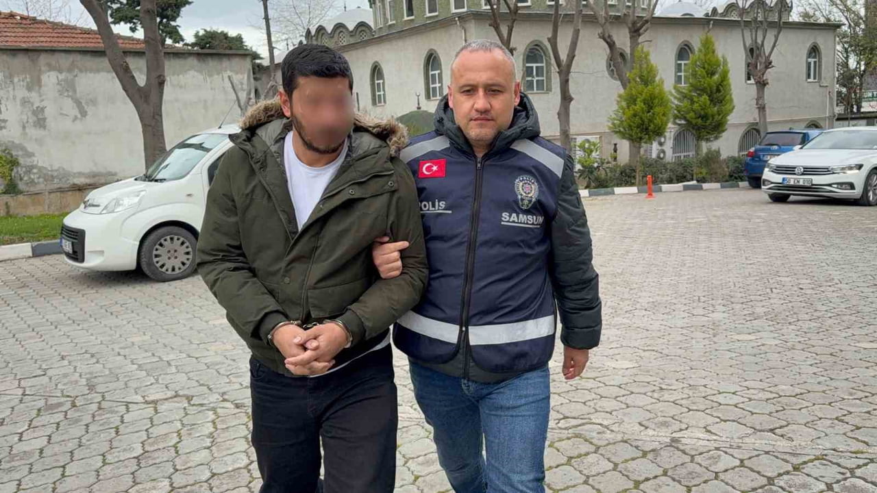 SAMSUN’DA  ARALARINDA AİLEVİ SORUNLAR BULUNDUĞU ÖNE SÜRÜLEN ENİŞTESİNİ TABANCAYLA VURARAK...