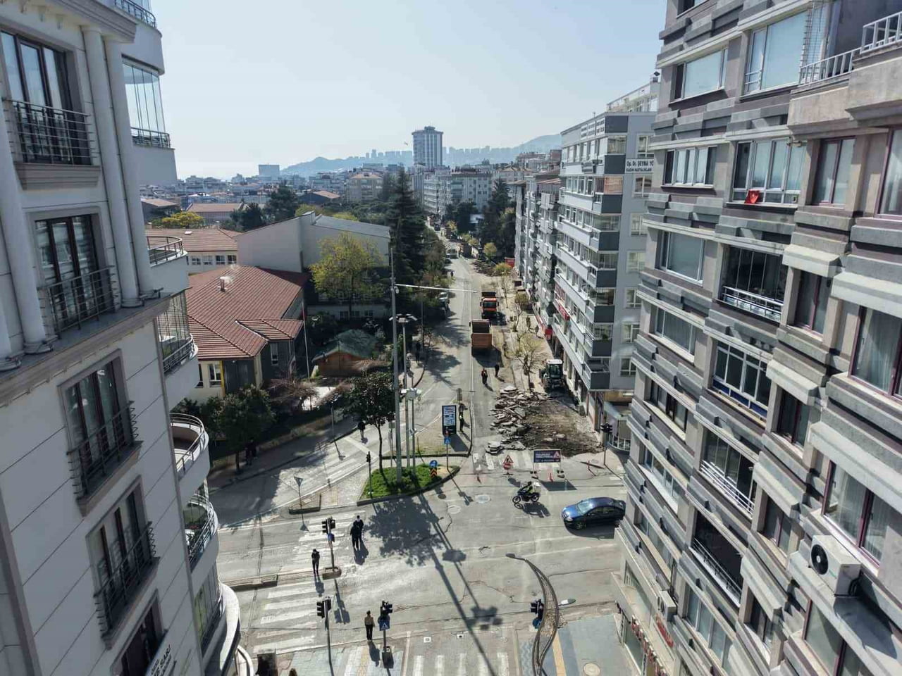 SAMSUN’DA ULAŞIM ALTYAPISINI GÜÇLENDİRME HEDEFİYLE ÇALIŞMALARINI SÜRDÜREN SAMSUN BÜYÜKŞEHİR...