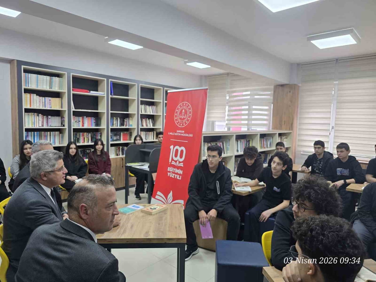 SAMSUN GENELİNDE KÜTÜPHANELER HAFTASI KAPSAMINDA OKULLARDA DÜZENLENEN ETKİNLİKLERLE ÖĞRENCİLER...