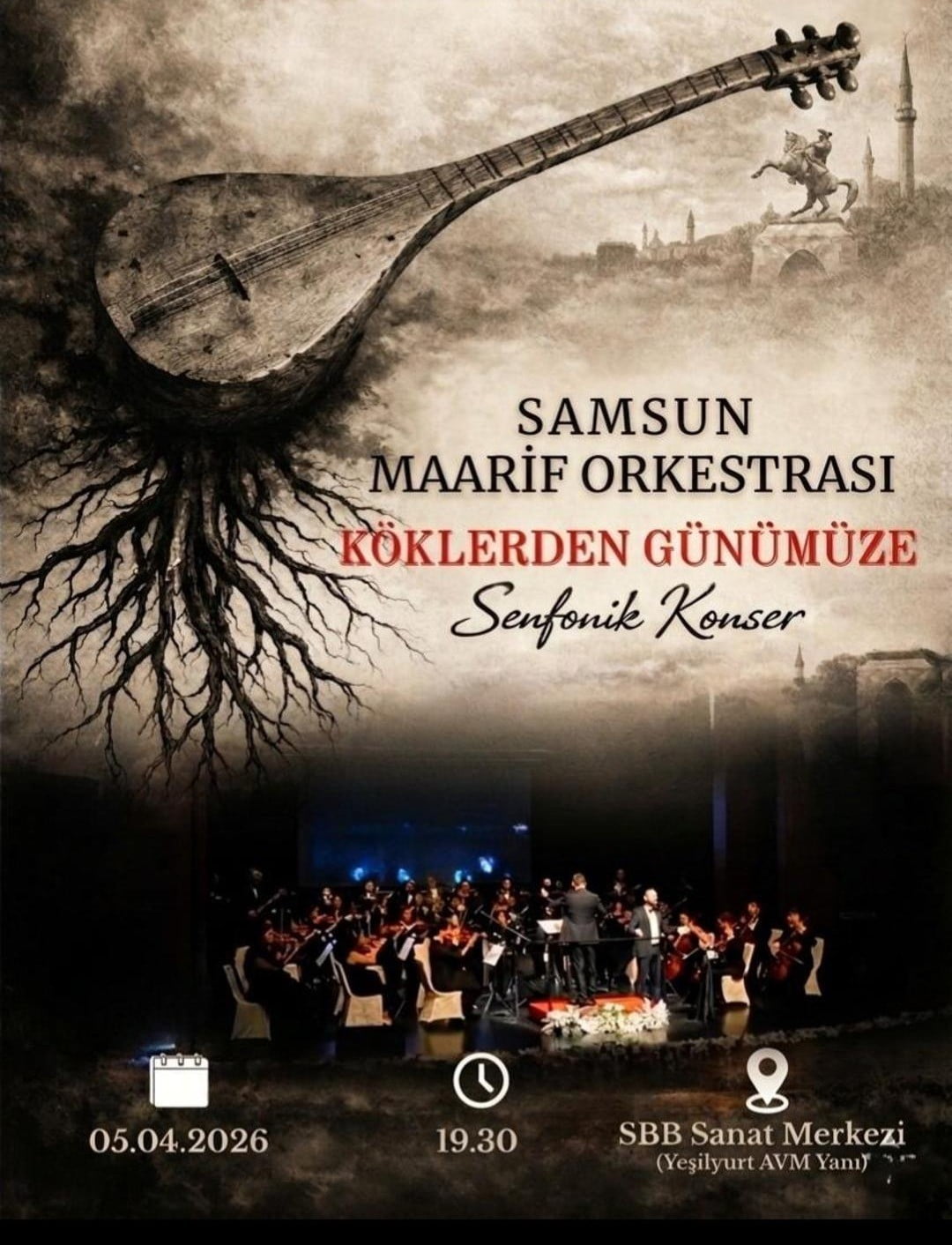 SAMSUN İL MİLLÎ EĞİTİM MÜDÜRLÜĞÜ ÖNCÜLÜĞÜNDE FAALİYETLERİNİ SÜRDÜREN SAMSUN MAARİF ORKESTRASI...