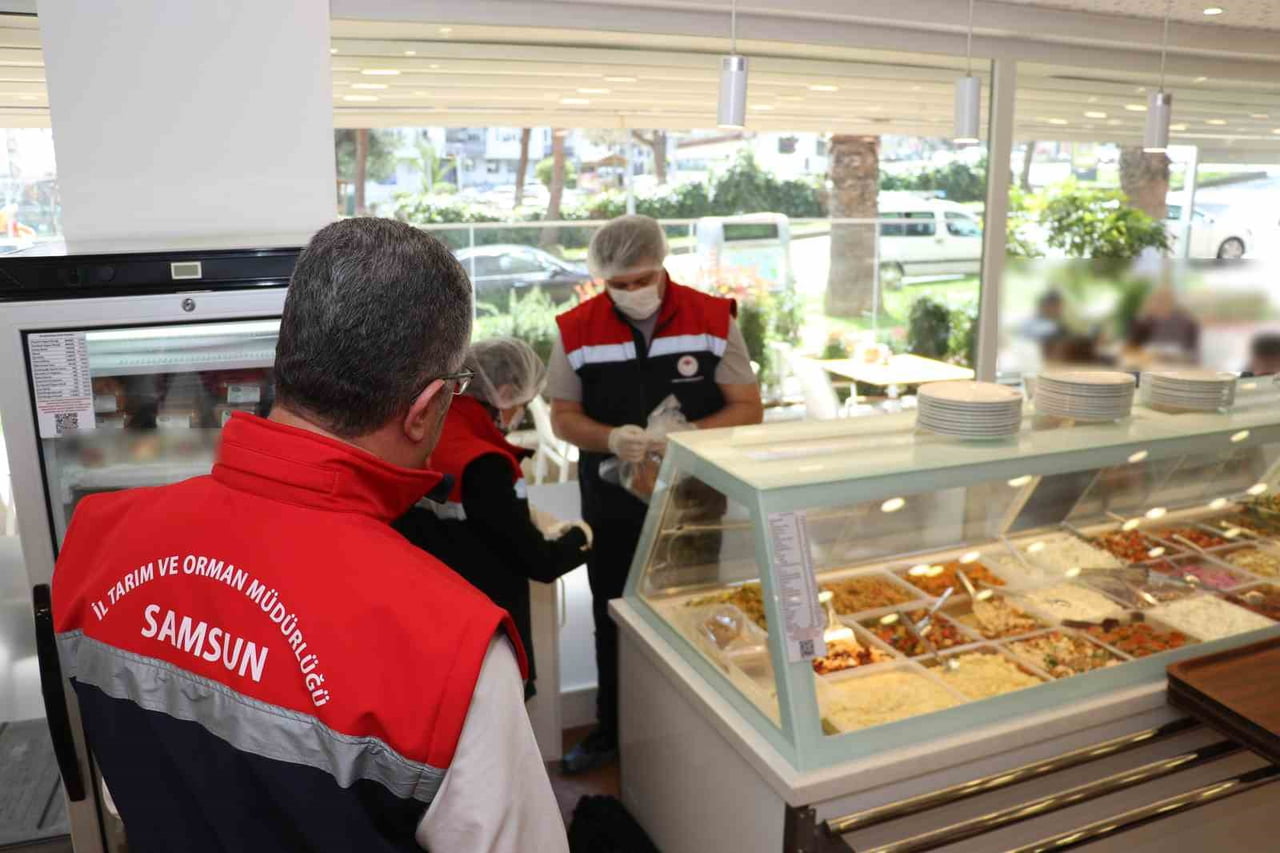 SAMSUN İL TARIM VE ORMAN MÜDÜRLÜĞÜ EKİPLERİ DENETİM YAPTI