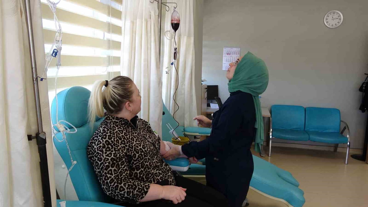 SAMSUN ŞEHİR HASTANESİ GETAT MERKEZİ’NDE ROMATİZMAL AĞRI ŞİKÂYETİ OLAN HASTALAR YOĞUNLUK...