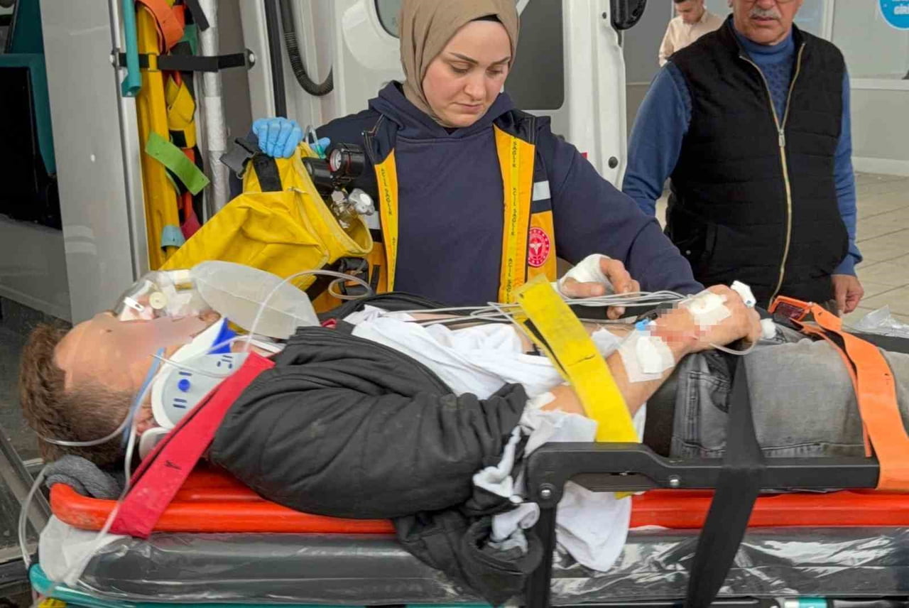 SAMSUN’UN AYVACIK İLÇESİNDE MEYDANA GELEN PATPAT KAZASINDA TUNCAY Ü., YARALANARAK HASTANEYE...