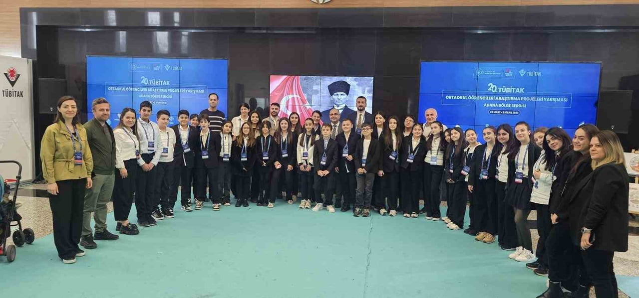 SANKO OKULLARI ÖĞRENCİLERİ, GAZİANTEP’TE DÜZENLENEN 20. TÜBİTAK ORTAOKUL ÖĞRENCİLERİ ARAŞTIRMA...