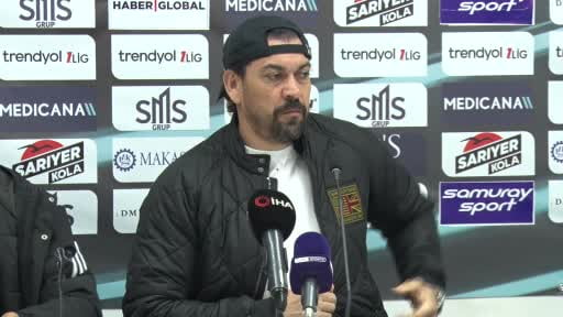 Sarıyer Teknik Direktörü Servet Çetin, Serikspor maçının kendileri için önemli olduğunu...