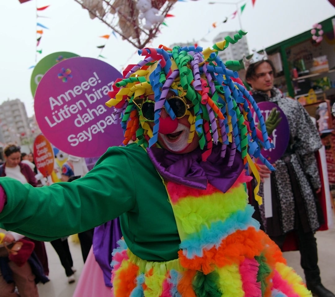 SAYAPARK ALIŞVERİŞ MERKEZİNDE 4 NİSAN-3 MAYIS TARİHLERİ ARASINDA DÜZENLENEN 'SAYAPARK KİDS FEST...