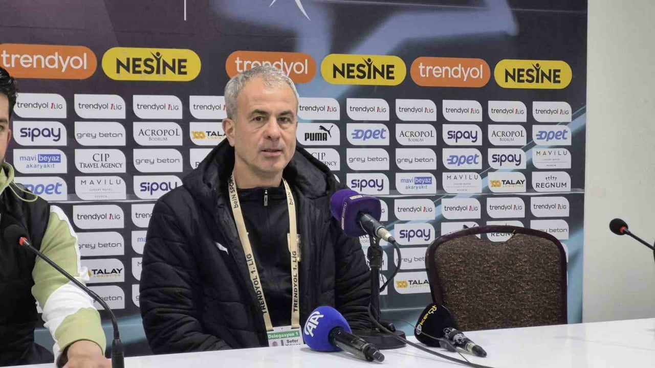 SEFER YILMAZ; BUGÜN ÇOK SEVİNDİĞİMİZ BİR PUAN OLMADI