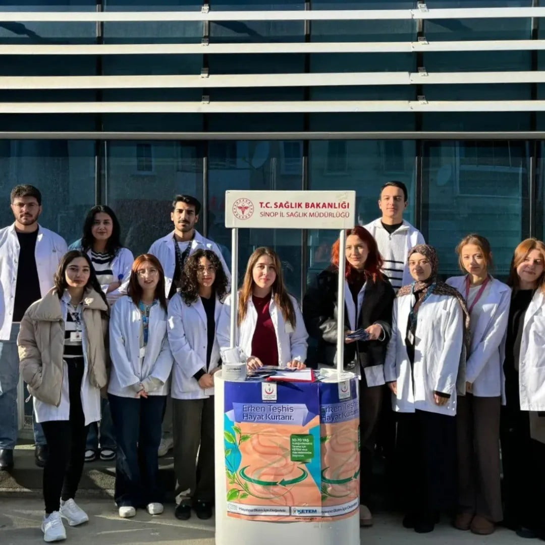 SİNOP’TA, 1-7 NİSAN KANSER HAFTASI KAPSAMINDA SAĞLIK BİLİMLERİ FAKÜLTESİ HEMŞİRELİK BÖLÜMÜ...