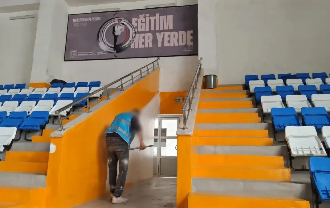 SİNOP YARI OLİMPİK KAPALI YÜZME HAVUZU, DENETİMLİ SERBESTLİK MÜDÜRLÜĞÜ BÜNYESİNDEKİ YÜKÜMLÜLER İLE...