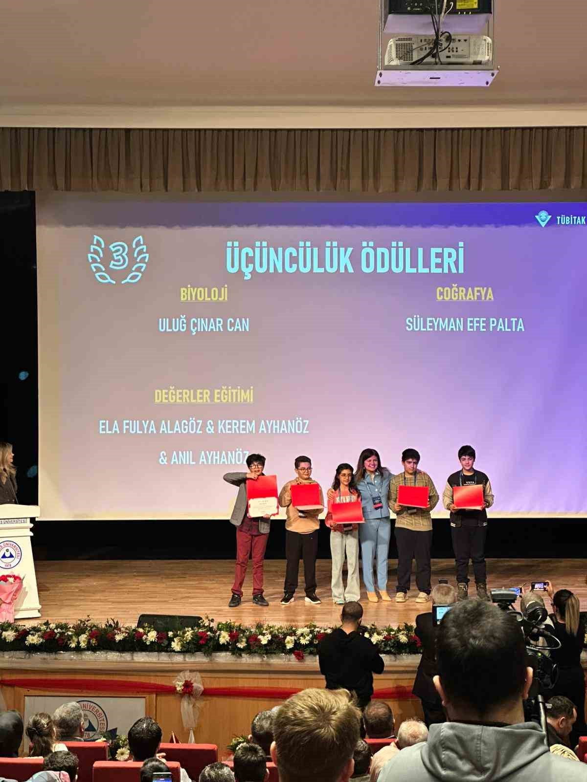 SİVAS CUMHURİYET ÜNİVERSİTESİ VAKFI OKULLARI ÖĞRENCİSİ, ORTAOKUL ÖĞRENCİLERİ ARAŞTIRMA PROJELERİ...