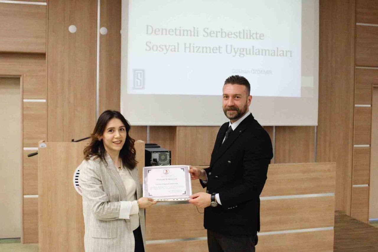 SOSYAL HİZMET BÖLÜMÜ TARAFINDAN GERÇEKLEŞTİRİLEN "DENETİMLİ SERBESTLİKTE SOSYAL HİZMET...