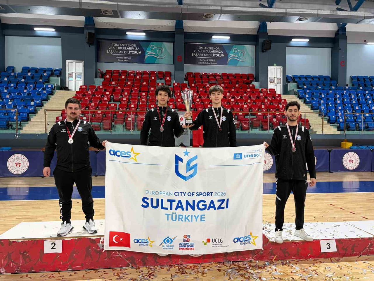 SULTANGAZİ BELEDİYESİ SPOR KULÜBÜ ÖNEMLİ BİR BAŞARIYA DAHA İMZA ATTI. MASA TENİSİ TAKIMI, NAVEK...