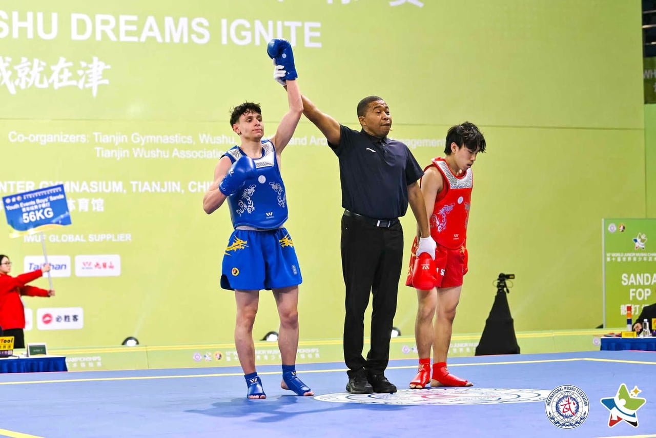 SULTANGAZİLİ GENÇ SPORCU EYMEN YILMAZ, ÇİN’DE DÜZENLENEN 10’UNCU DÜNYA GENÇLER WUSHU...