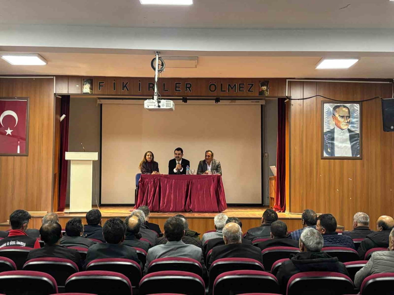 SUSUZ’DA KÖYLERE HİZMET GÖTÜRME BİRLİĞİ GENEL KURULU TOPLANDI(KARS-İHA)