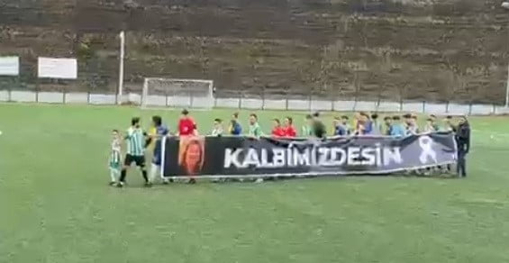 TAKIM, SAHAYA KISA SÜRE ÖNCE HAYATINI KAYBEDEN HEMŞİRE EDA KERİM TEKİN'İN ANISINI YAŞATMAK...