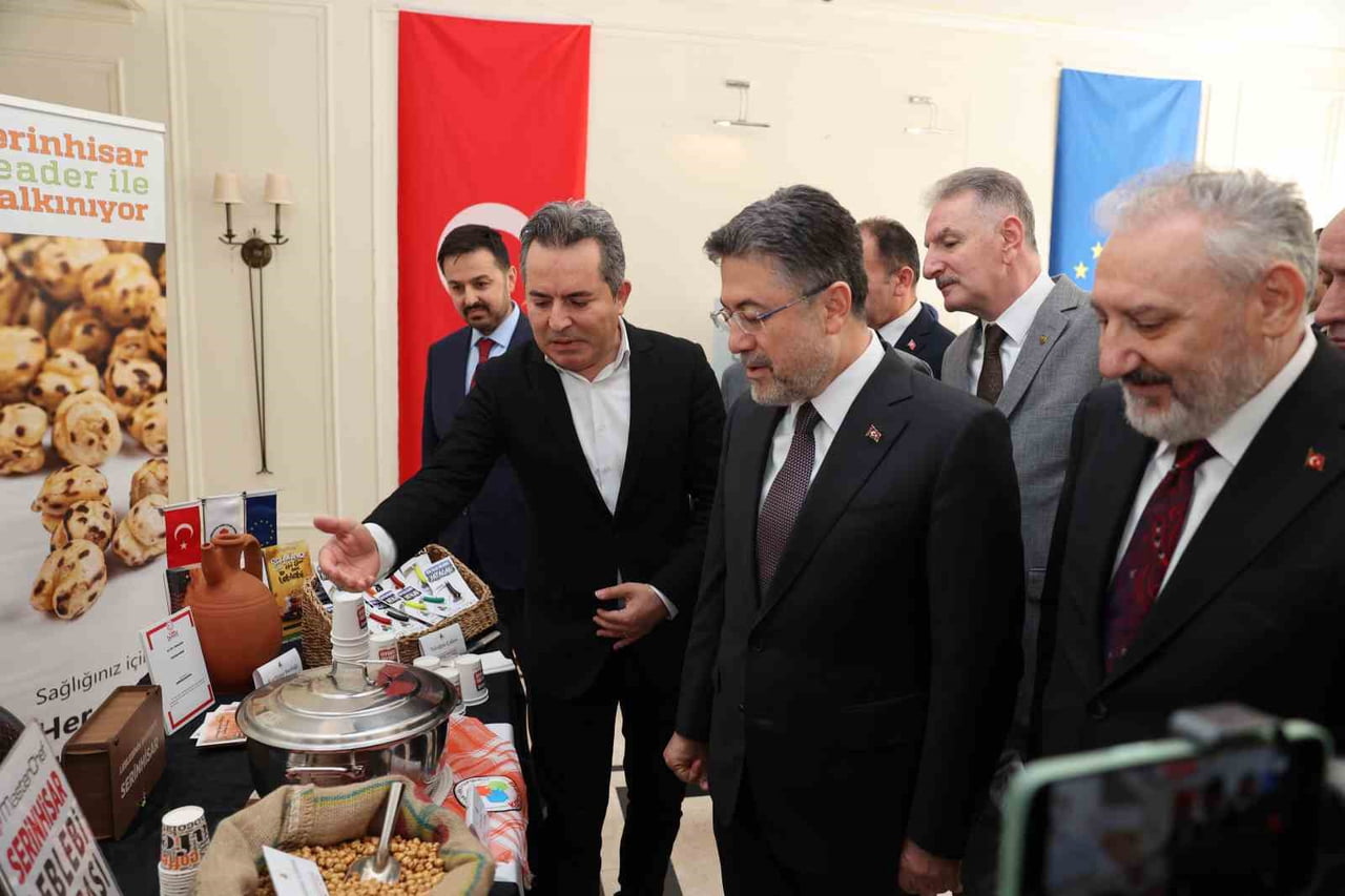 TARIM VE ORMAN BAKANI İBRAHİM YUMAKLI’NIN KATILIMIYLA ANKARA’DA GERÇEKLEŞTİRİLEN LEADER PROJESİ...