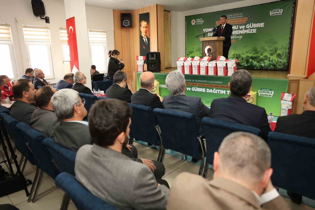 TARIMIN ŞEHRİ SAMSUN’DA TARIMSAL ÜRETİMİ VE ÜRETİCİYİ HER DAİM DESTEKLEYEN SAMSUN BÜYÜKŞEHİR...