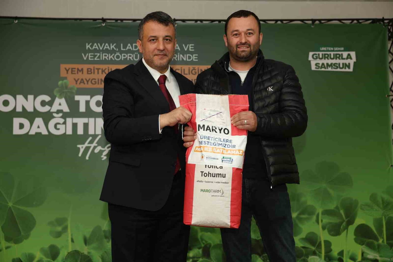 TARIMIN ŞEHRİ SAMSUN’DA TARIMSAL ÜRETİMİ VE ÜRETİCİYİ HER DAİM DESTEKLEYEN SAMSUN BÜYÜKŞEHİR...