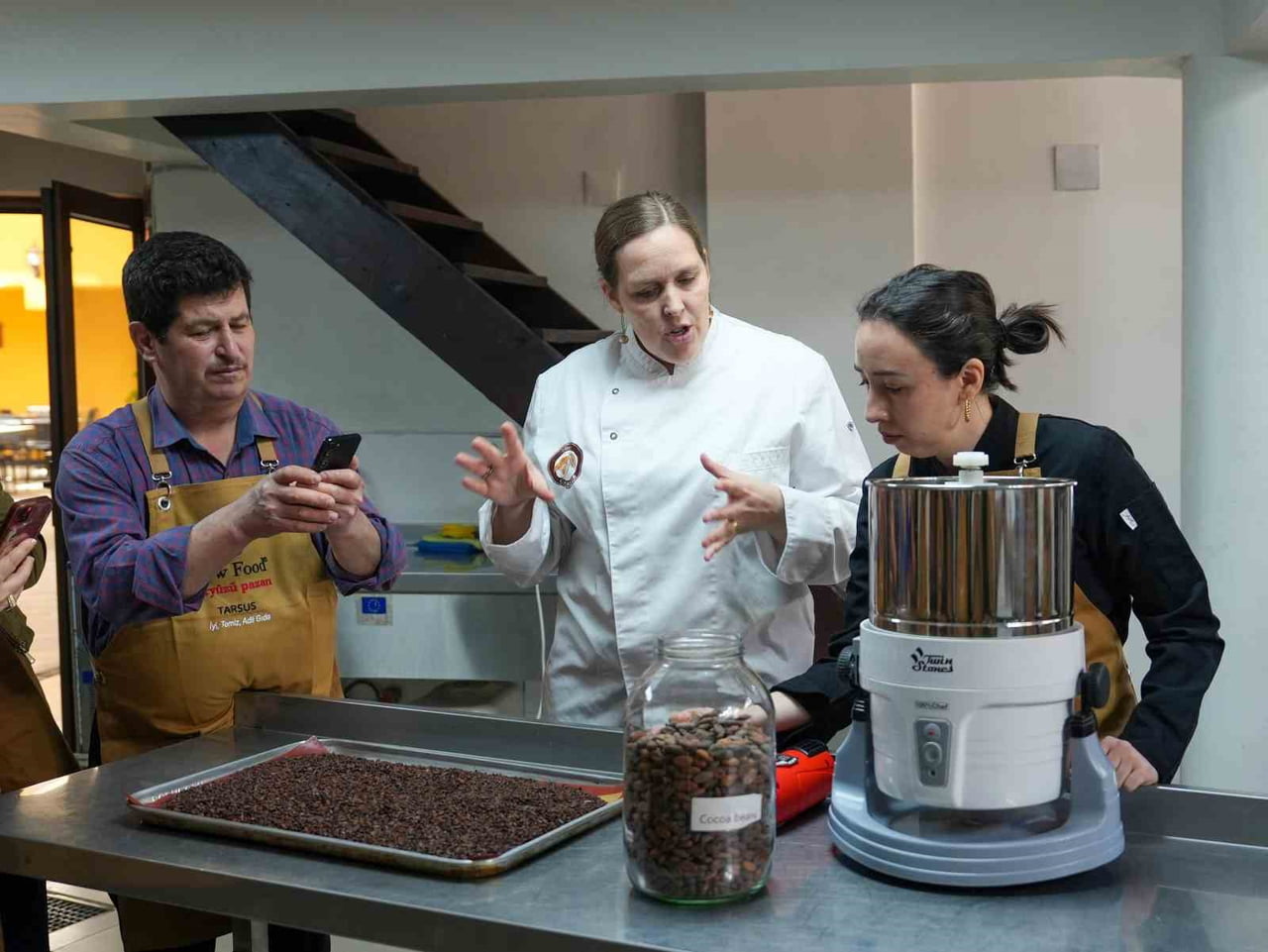 TARSUS GASTRONOMİ MERKEZİ'NDE HAYATA GEÇİRİLEN ERASMUS+ CHOCOFUTURE PROJESİ KAPSAMINDA...