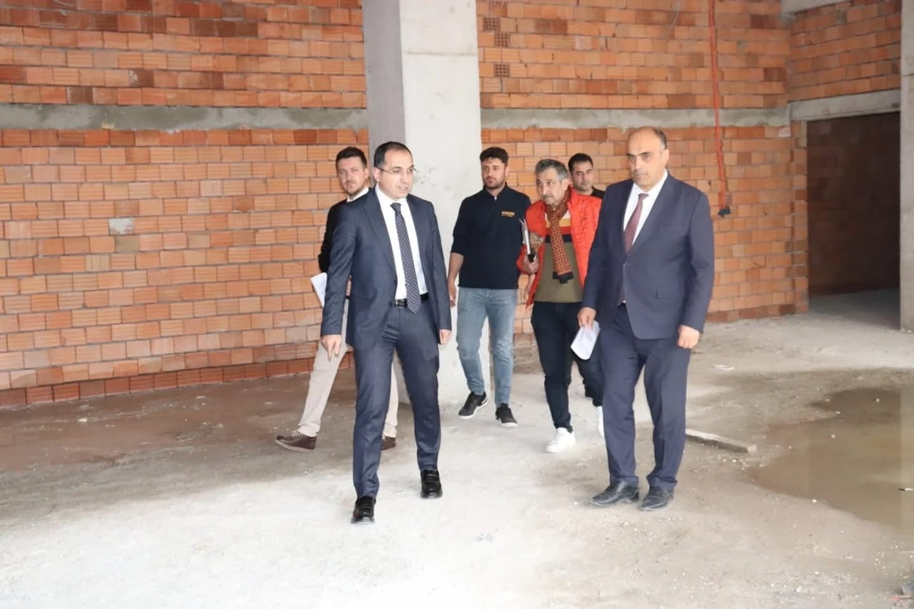 TAVŞANLI'DA YENİ OKUL İNŞAATI YERİNDE İNCELENDİ