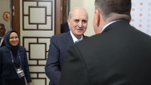 TBMM Başkanı Kurtulmuş, Avustralya Temsilciler Meclisi Başkanı Dick ile görüştü