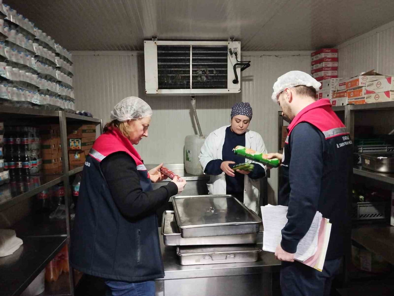 TEKİRDAĞ'DA VATANDAŞLARIN GÜVENİLİR GIDAYA ULAŞMASINI SAĞLAMAK AMACIYLA YAPILAN GIDA ÜRETİM, GIDA...