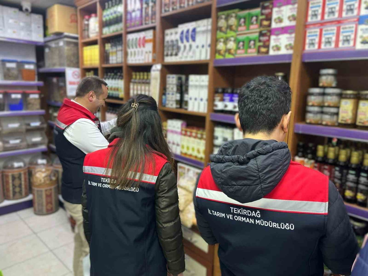 TEKİRDAĞ'DA VATANDAŞLARIN GÜVENİLİR GIDAYA ULAŞMASINI SAĞLAMAK AMACIYLA YAPILAN GIDA ÜRETİM, GIDA...