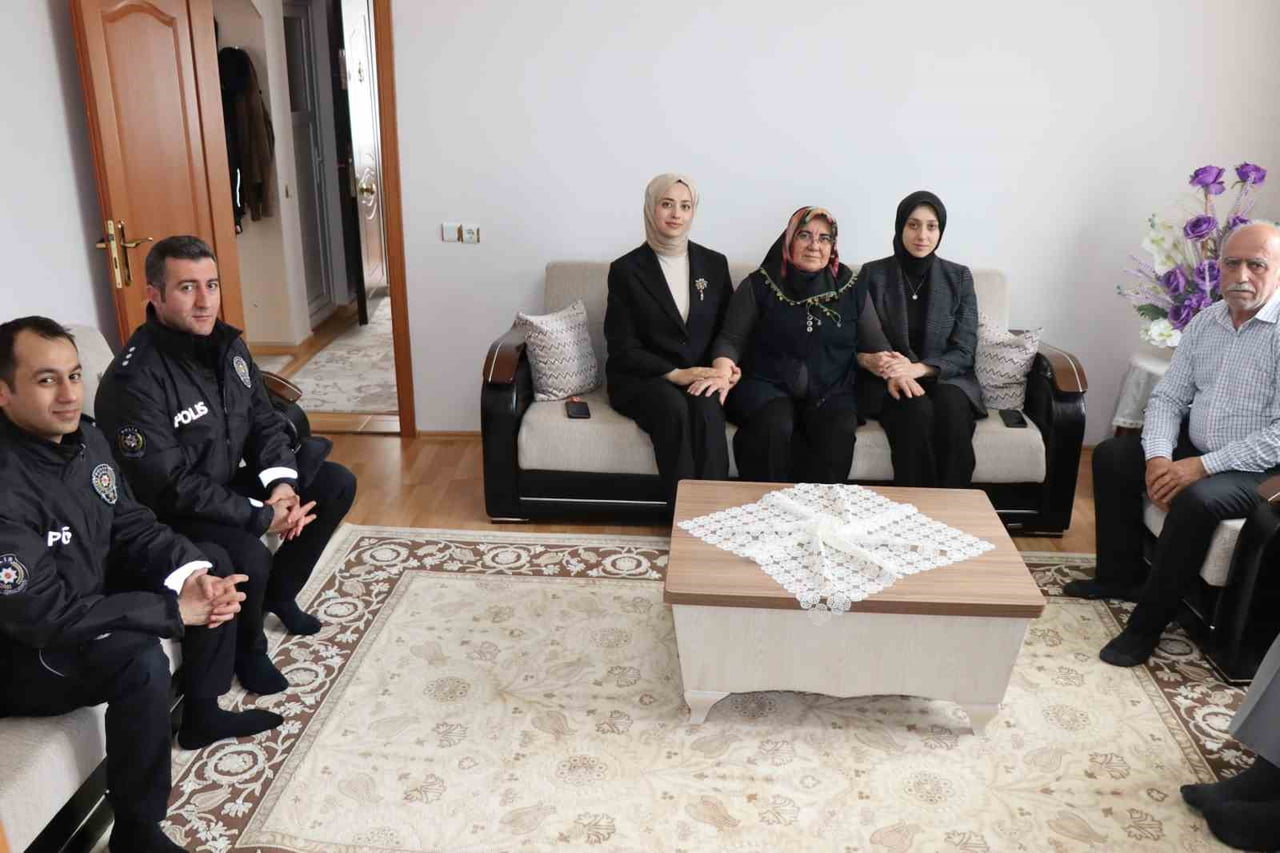 TERCAN'DA POLİS HAFTASI ETKİNLİKLERİ KAPSAMINDA ZİYARETLER GERÇEKLEŞTİRİLDİ