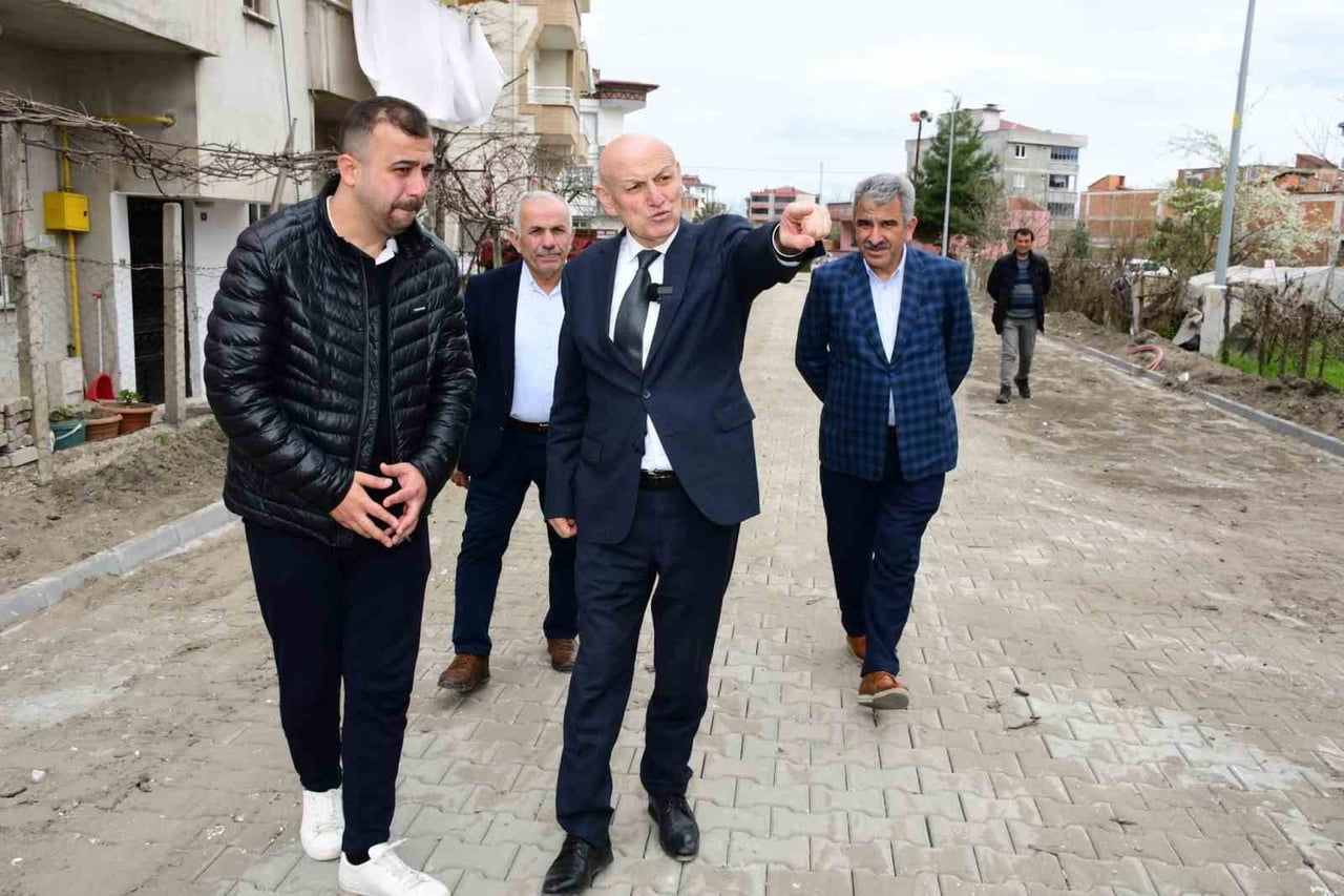 TERME BELEDİYE BAŞKANI ŞENOL KUL, ÇAY MAHALLESİ’NDE YÜRÜTÜLEN KAPSAMLI ALTYAPI VE ÜSTYAPI...