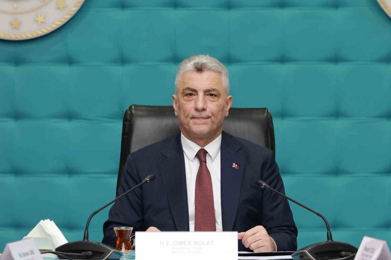 TİCARET BAKANI ÖMER BOLAT, AVRUPA BİRLİĞİ (AB) ÜLKELERİ BÜYÜKELÇİLERİYLE TOPLANTI...