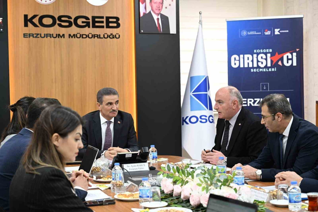 TOBB YÖNETİM KURULU ÜYESİ VE ETSO YÖNETİM KURULU BAŞKANI SAİM ÖZAKALIN, KOSGEB GİRİŞİMCİ DESTEK...